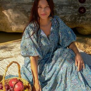 River Goddess - Neera Maxi in Venus Size L/XL